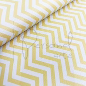 Sintético Chevron - Amarelo Camomila