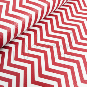 Sintético Chevron - Terracota