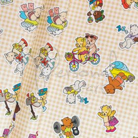 Sintético Doll Xadrez AF - Bege