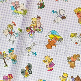 Sintético Doll Xadrez AF - Lilás