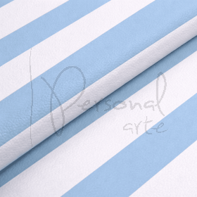 Sintético Listras Big - Azul Bebê