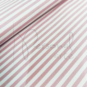Sintético Listras Slim - Rosê