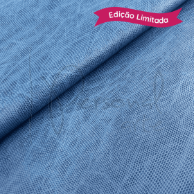 Sintético Piton - Azul Sereno