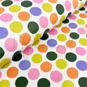 Síntético Doll Estampado - Poá Big