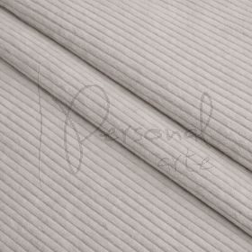 Tecido Veludo Cotelê Dublado - Bege