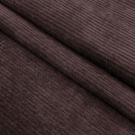 Tecido Veludo Cotelê Dublado - Chocolate