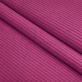 Tecido Veludo Cotelê Dublado - Pink