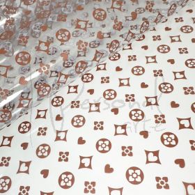 Cristal Estampado Premier - Marrom