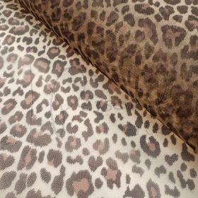 Tela Fashion Estampada - Onça